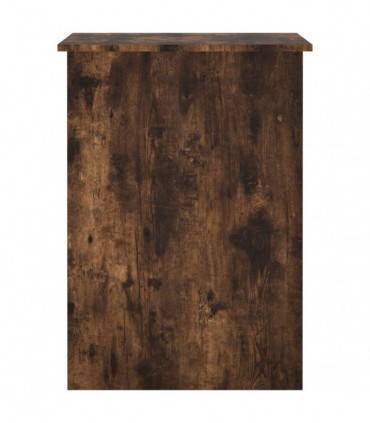 Desk Smoked Oak 100x55x75 cm Engineered Wood