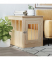 vidaXL Dog Crate Furniture Sonoma Oak 55x75x65 cm Engineered Wood