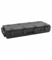 vidaXL Portable Flight Case Black 100.5x42x17 cm PP
