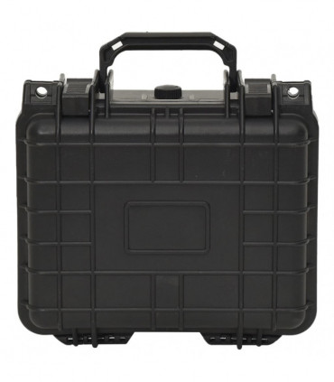 vidaXL Portable Flight Case Black 27x25x18 cm PP