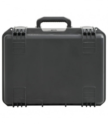 vidaXL Portable Flight Case Black 49x38x23 cm PP