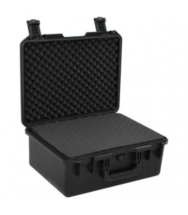 vidaXL Portable Flight Case Black 49x38x23 cm PP