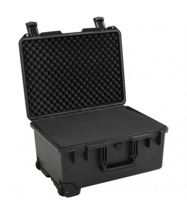 vidaXL Portable Flight Case Black 54x41.5x29 cm PP