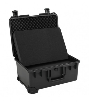 vidaXL Portable Flight Case Black 54x41.5x29 cm PP