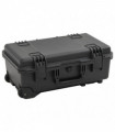 vidaXL Portable Flight Case Black 55x35x22.5 cm PP