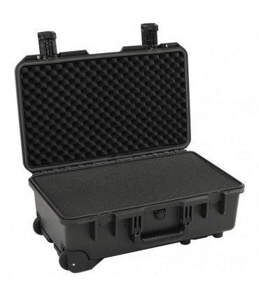 vidaXL Portable Flight Case Black 55x35x22.5 cm PP