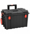 vidaXL Portable Flight Case Black 56.5x45.5x48 cm PP