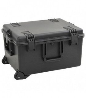 vidaXL Portable Flight Case Black 62.5x49.5x37 cm PP