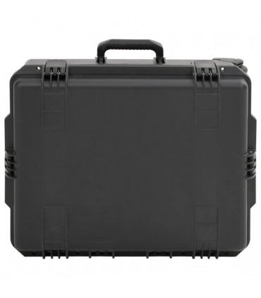 vidaXL Portable Flight Case Black 62.5x50x28.5 cm PP
