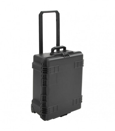 vidaXL Portable Flight Case Black 62.5x50x28.5 cm PP