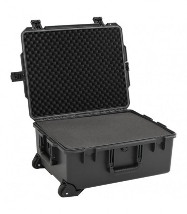 vidaXL Portable Flight Case Black 62.5x50x28.5 cm PP