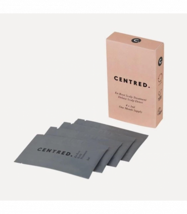 Centred En-Root Scalp Treatment Deluxe Detox One Month Supply, 4x3ml