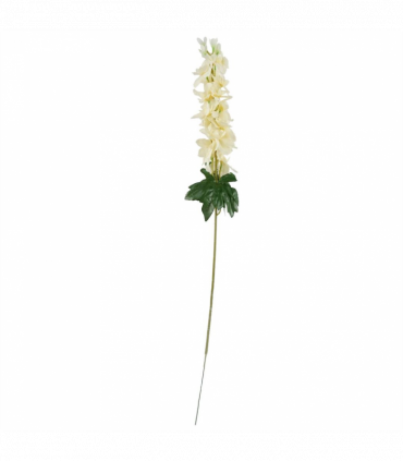 Pack of 6 x 75cm Delphinium Cream Artificial Stem