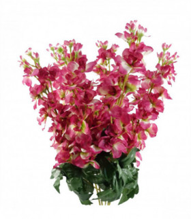 Pack of 6 x 75cm Delphinium Dark Pink Artificial Stem