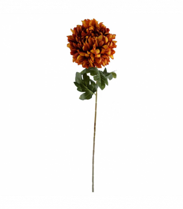 Pack of 6 x 75cm Extra Large Reflex Chrysanthemum - Orange