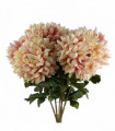 Pack of 6 x 75cm Extra Large Reflex Chrysanthemum - Pink