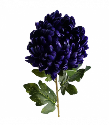 Pack of 6 x 75cm Extra Large Reflex Chrysanthemum - Purple