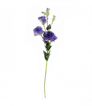 Pack of 6 x 80cm Artificial Purple Wild Rose Stem - 36 Flowers