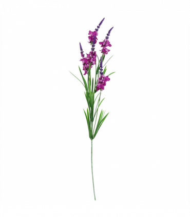 Pack of 6 x 80cm Dark Pink Larkspur Artifical Stem