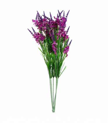 Pack of 6 x 80cm Dark Pink Larkspur Artifical Stem