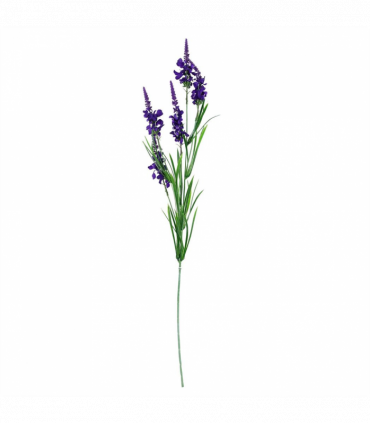 Pack of 6 x 80cm Purple Larkspur Artifical Stem