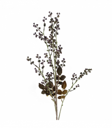 Pack of 6 x 85cm Artificial Dark Berry Stem