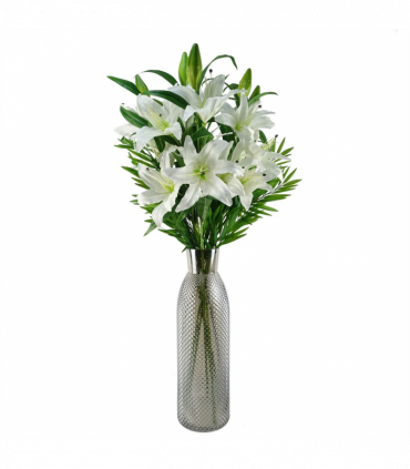 Pack of 6 x 85cm Bamboo Fern Stem