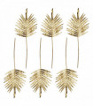 Pack of 6 x 95cm Gold Palm Leaf