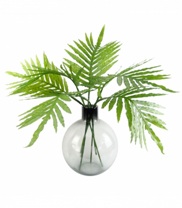 Pack of 6 x 95cm Green Palm Leaf
