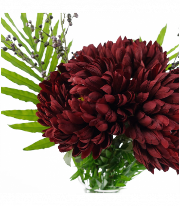 Pack of 6 x 95cm Green Palm Leaf