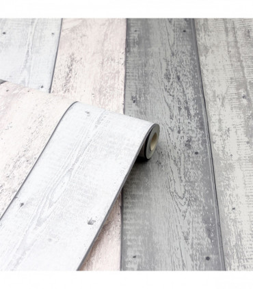 Painted Wood Pink and Grey SW12