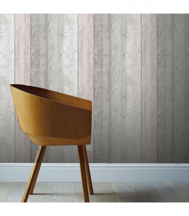 Painted Wood Pink and Grey SW12