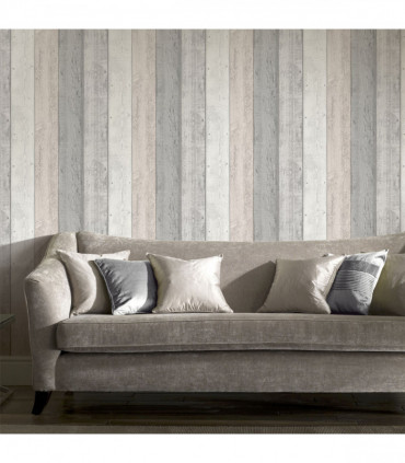 Painted Wood Pink and Grey SW12