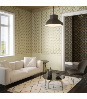 Palm Palace Cream & Gold sw12