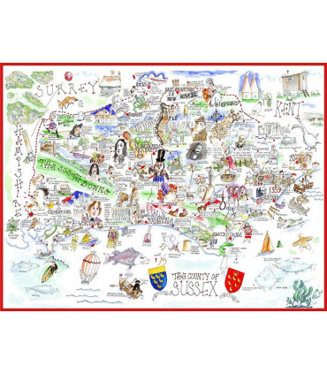 Sussex - Tim Bulmer 1000 piece Jigsaw