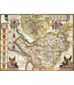 Cheshire Historical Map 1000 Piece Jigsaw Puzzle (1610)