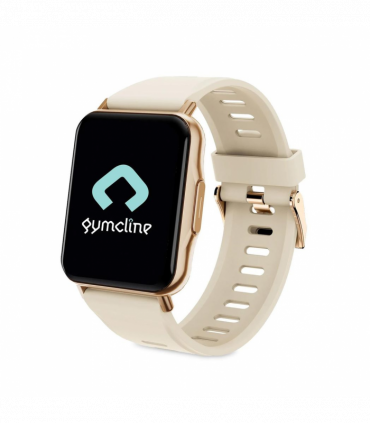 Gymcline Ciro Fitness Tracker w/ 25 Sports Modes & IP68 Water Protection, Cream