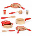 SOKA Red cooking set 0000266