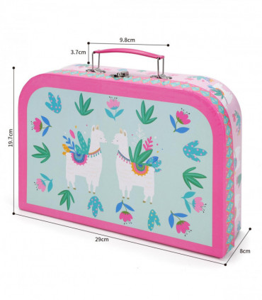 SOKA 18pc TIN TEA SET - LLAMA 0000352