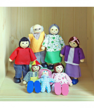 SOKA HAPPY FAMILY 7PCS 0000264