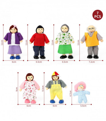 SOKA HAPPY FAMILY 7PCS 0000264