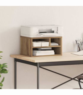vidaXL Printer Stand Artisan oak 40 x 32 x 22.5 cm Engineered wood