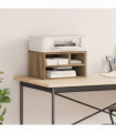 vidaXL Printer Stand Artisan oak 40 x 32 x 22.5 cm Engineered wood
