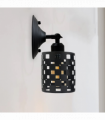 Industrial Black Cage Wall light~2568