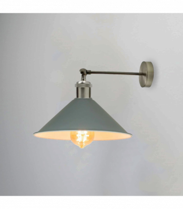 Industrial Grey Colour Wall Lamp Retro Light Vintage Wall Sconce Lights~2313