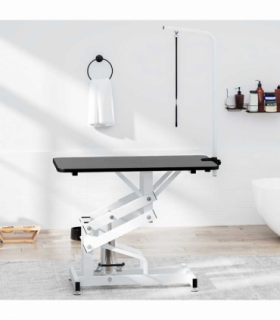 Hydraulic Bath Grooming Table for Dogs Cats Pets Adjustable