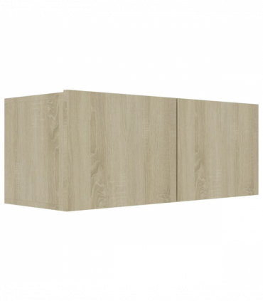 vidaXL 6 Piece TV Cabinet Set Sonoma Oak Engineered Wood