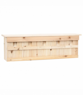 vidaXL Sparrow House with 5 Rooms 68x15x21 cm Firwood