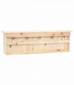 vidaXL Sparrow House with 5 Rooms 68x15x21 cm Firwood