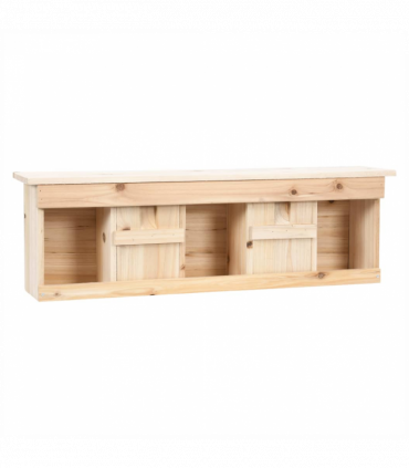 vidaXL Sparrow House with 5 Rooms 68x15x21 cm Firwood